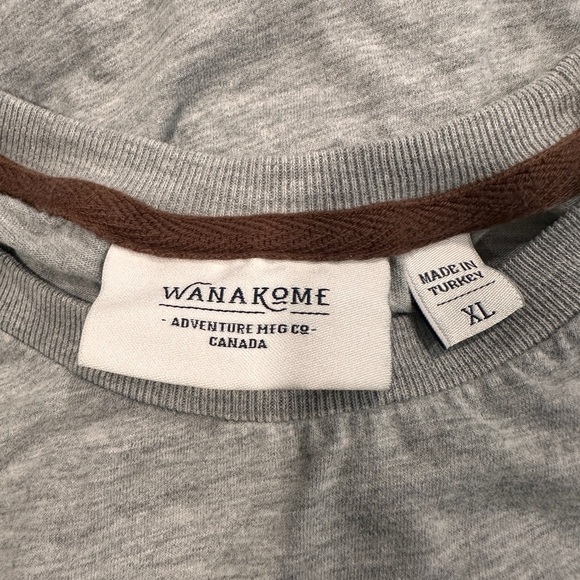 NWOT Wanakome Holly T-Shirt in Light Heather Grey XL - Picture 5 of 9